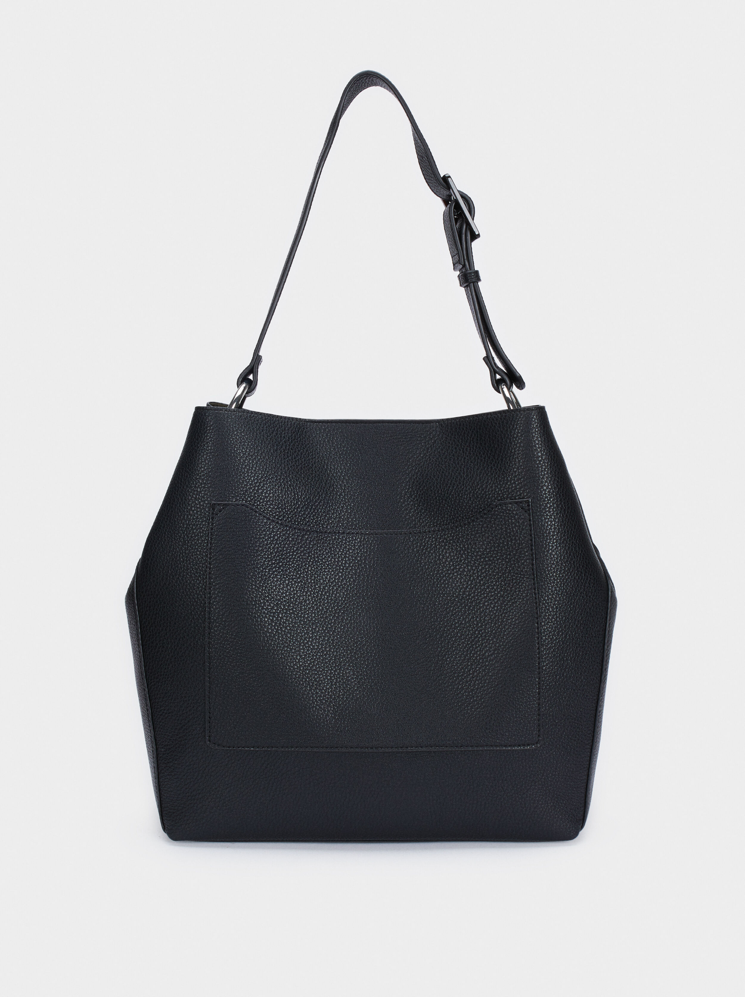 leather hobo bag with outside pockets