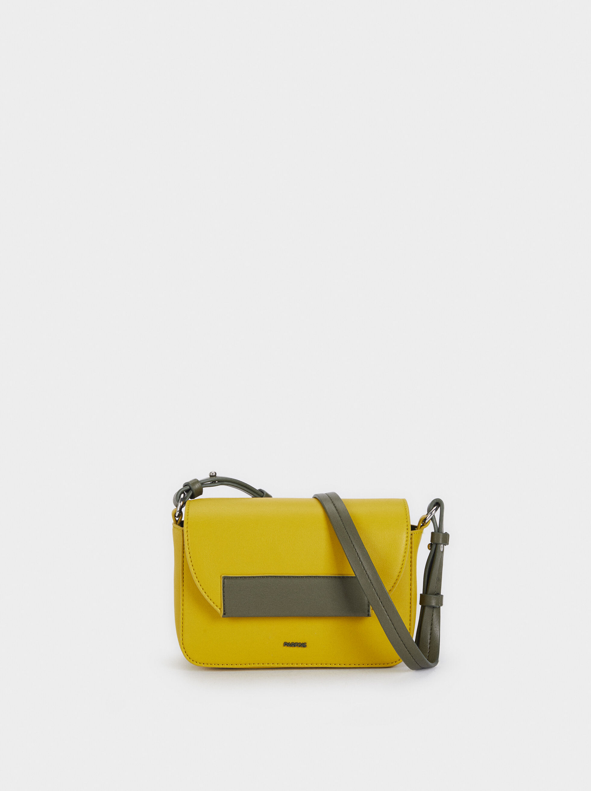 black and yellow bag