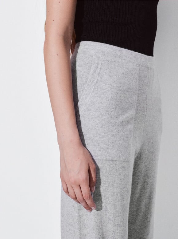 100% cashmere trousers - Woman