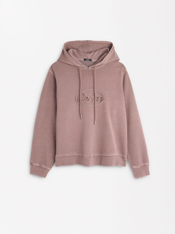 Sudadera Algodón Con Capucha