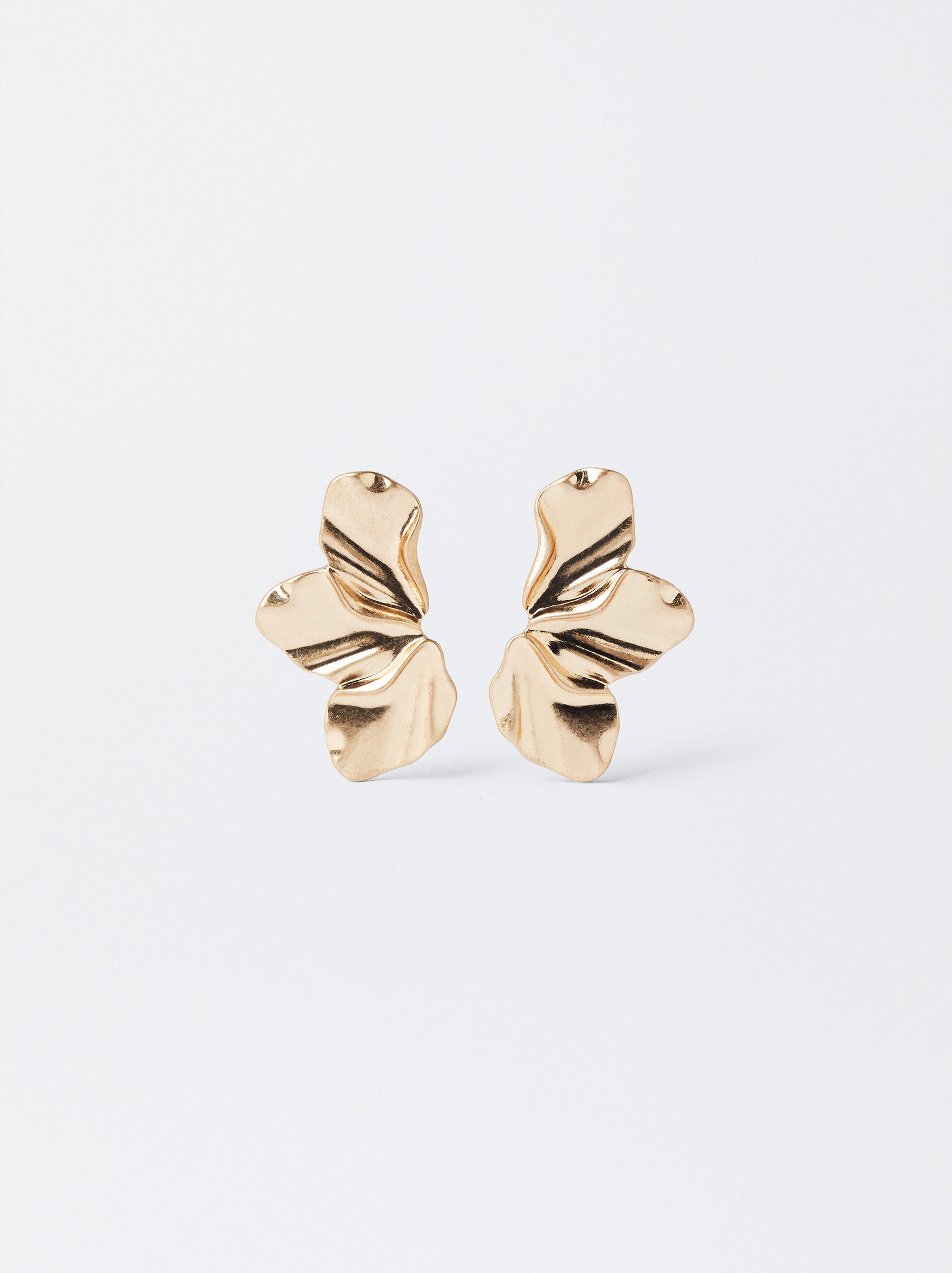 Zara ” Crystal Flower Earrings ( Pink ) – Ale Accessories