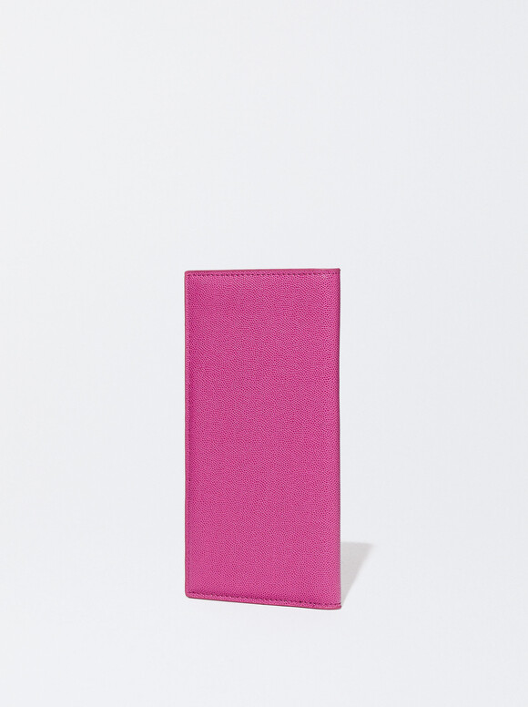 Passport Holder in Hot Pink