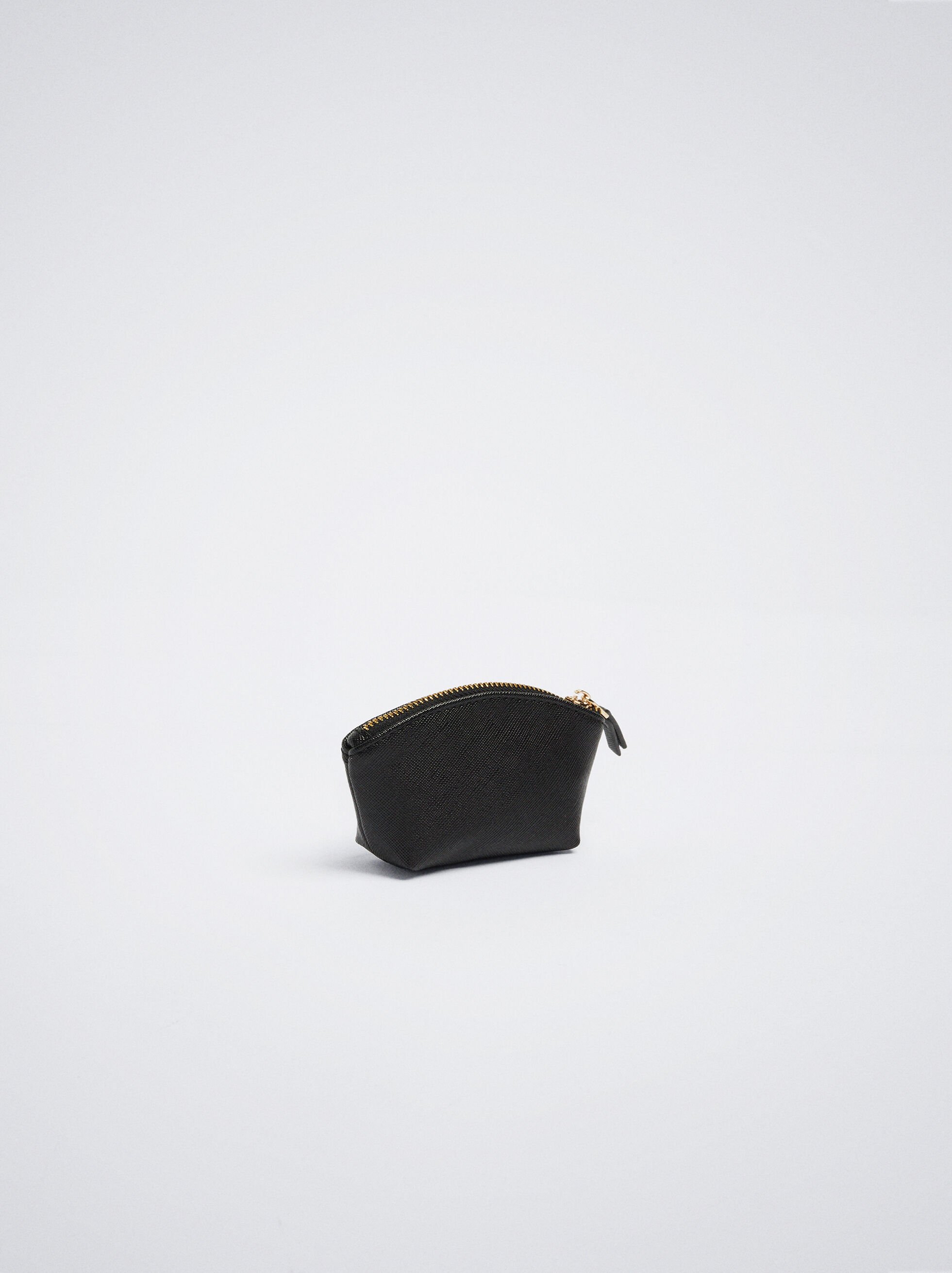 black coin pouch