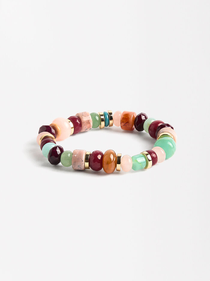 Pulsera Elástica Con Piedras