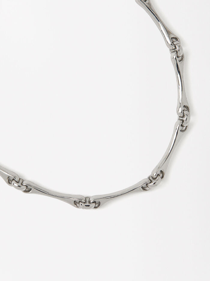 Silver Bracelet With Links
