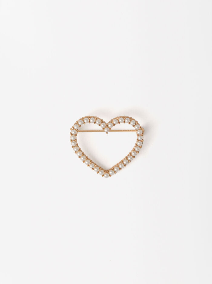 Brooch With Heart