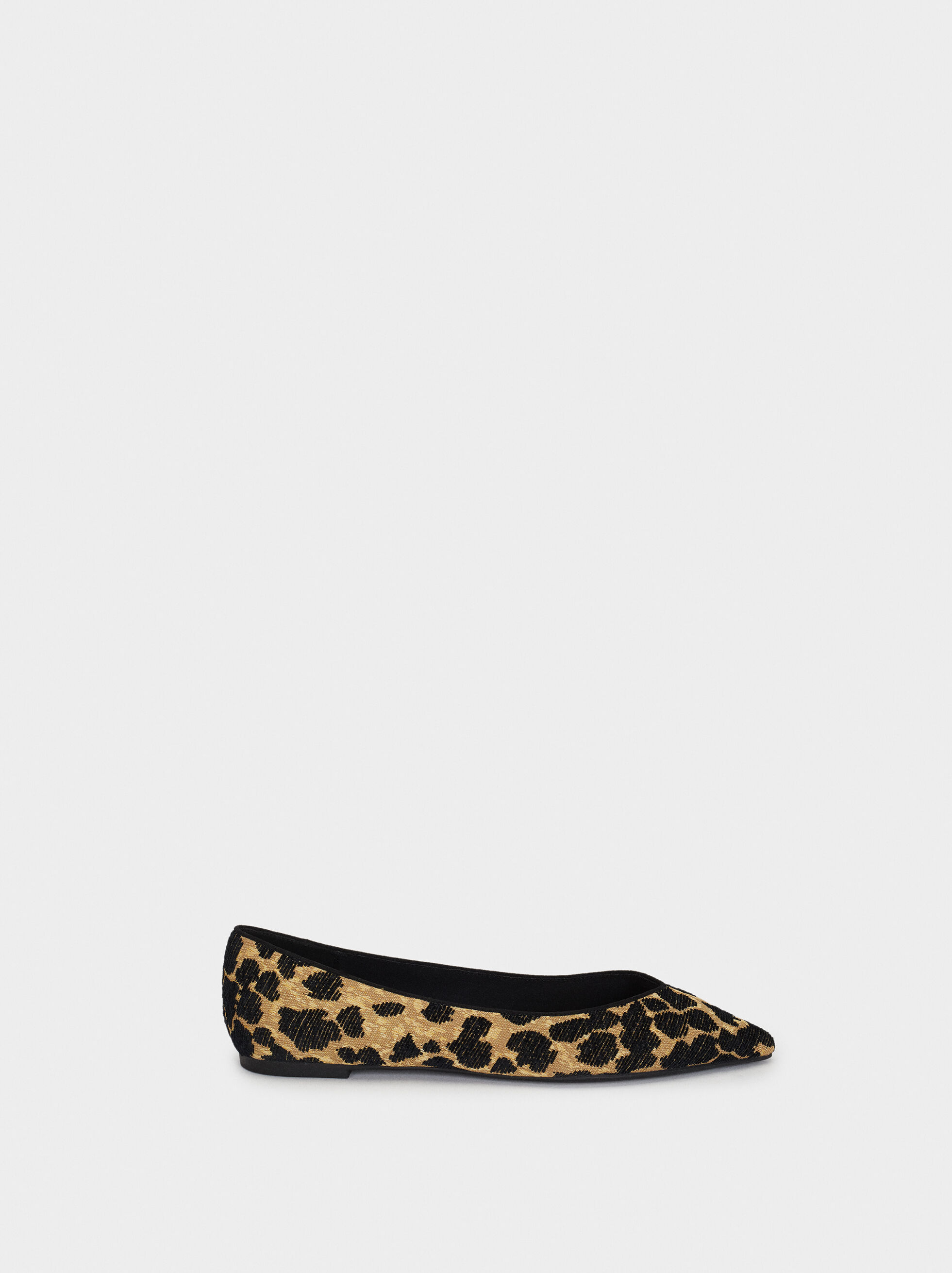 animal print ballerinas