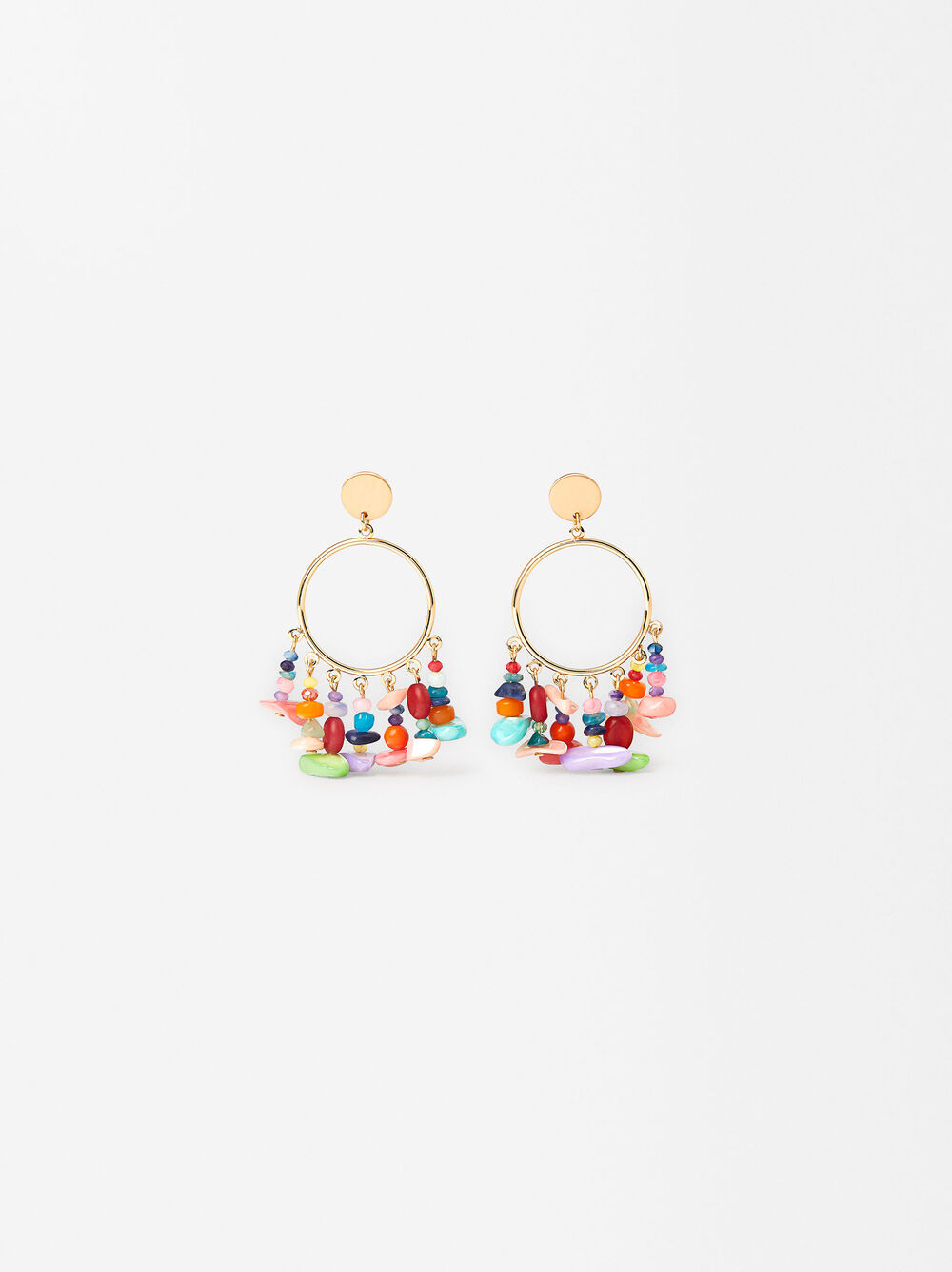Boucles D'Oreilles Coquillages Multicolores image number 1.0