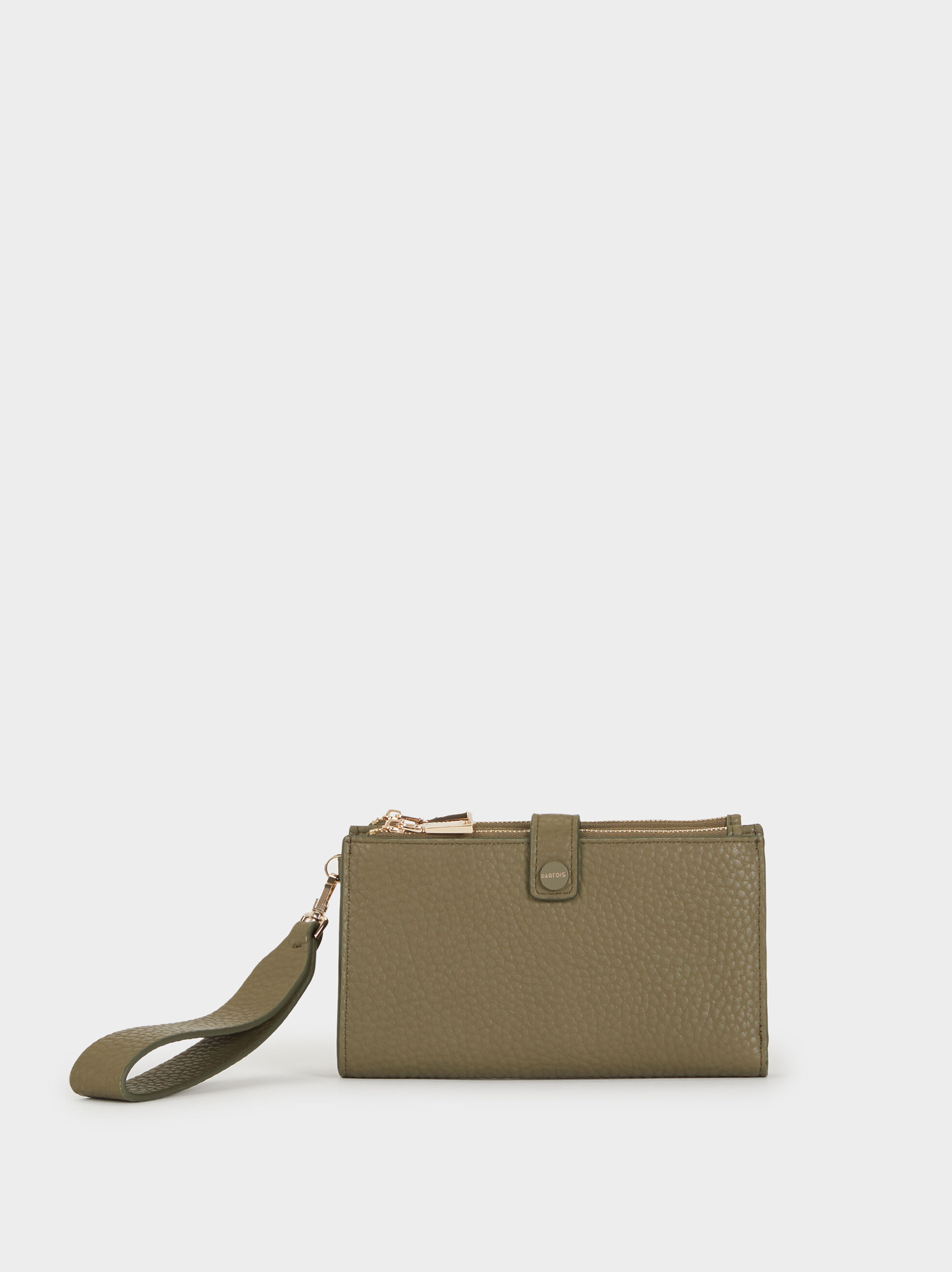 large tan purse