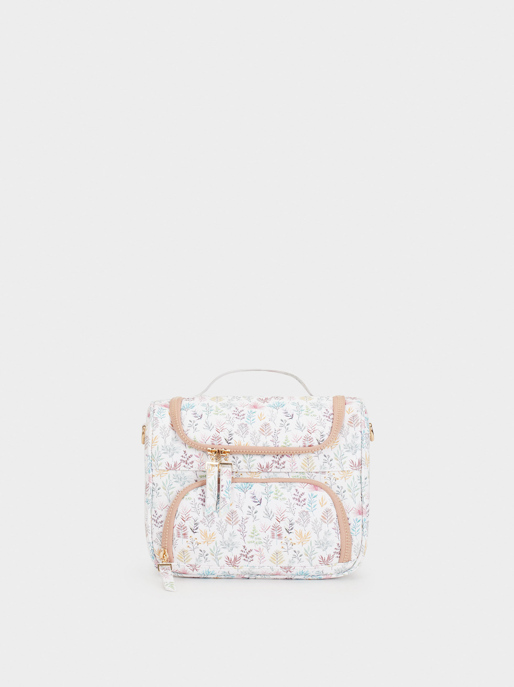 floral lunch bag