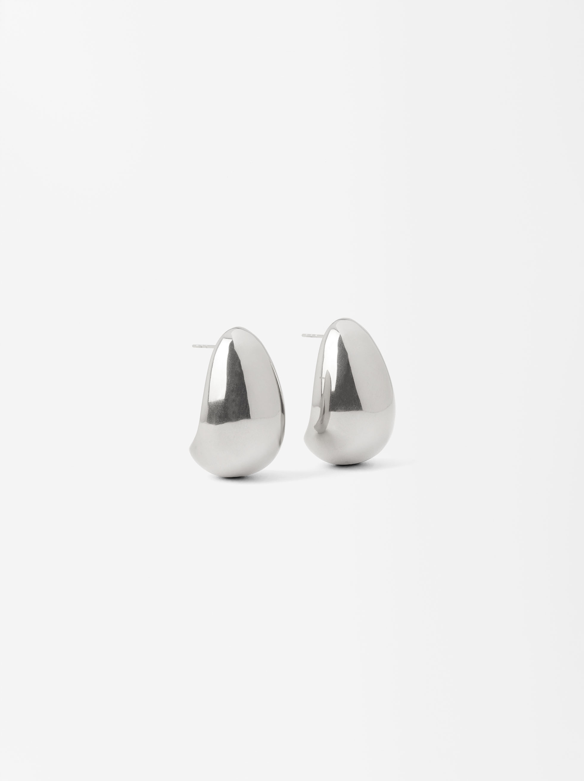 Drop Earrings - Stainless Steel  image number 0.0