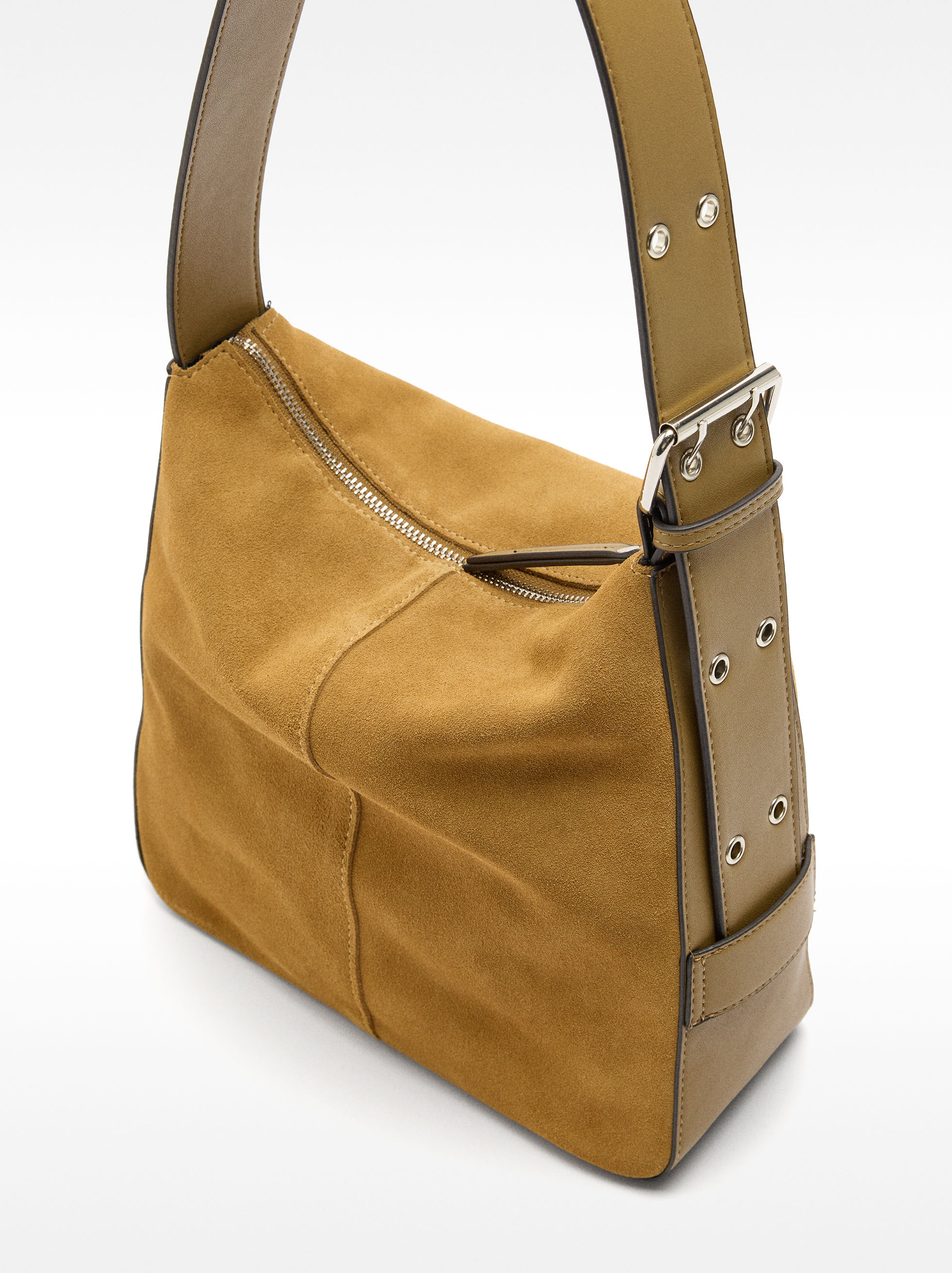 Leather shoulder bag image number 3.0