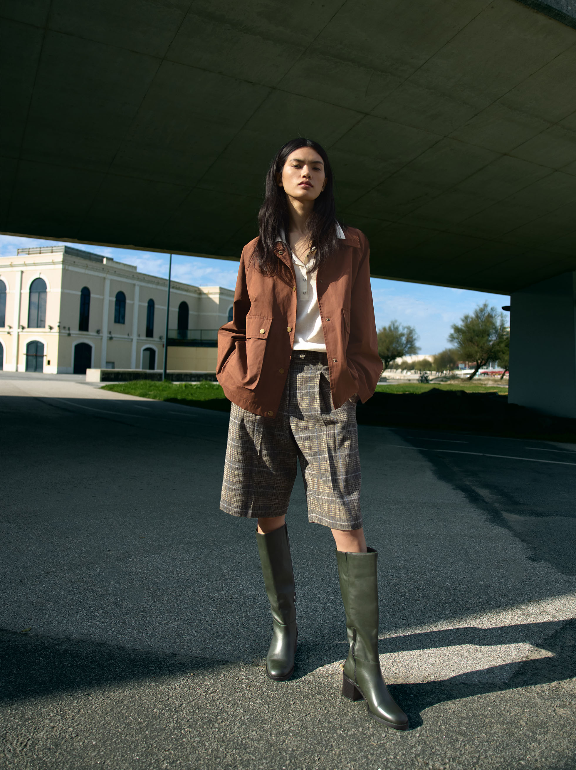 Online Exclusive - Bottes Hautes En Cuir