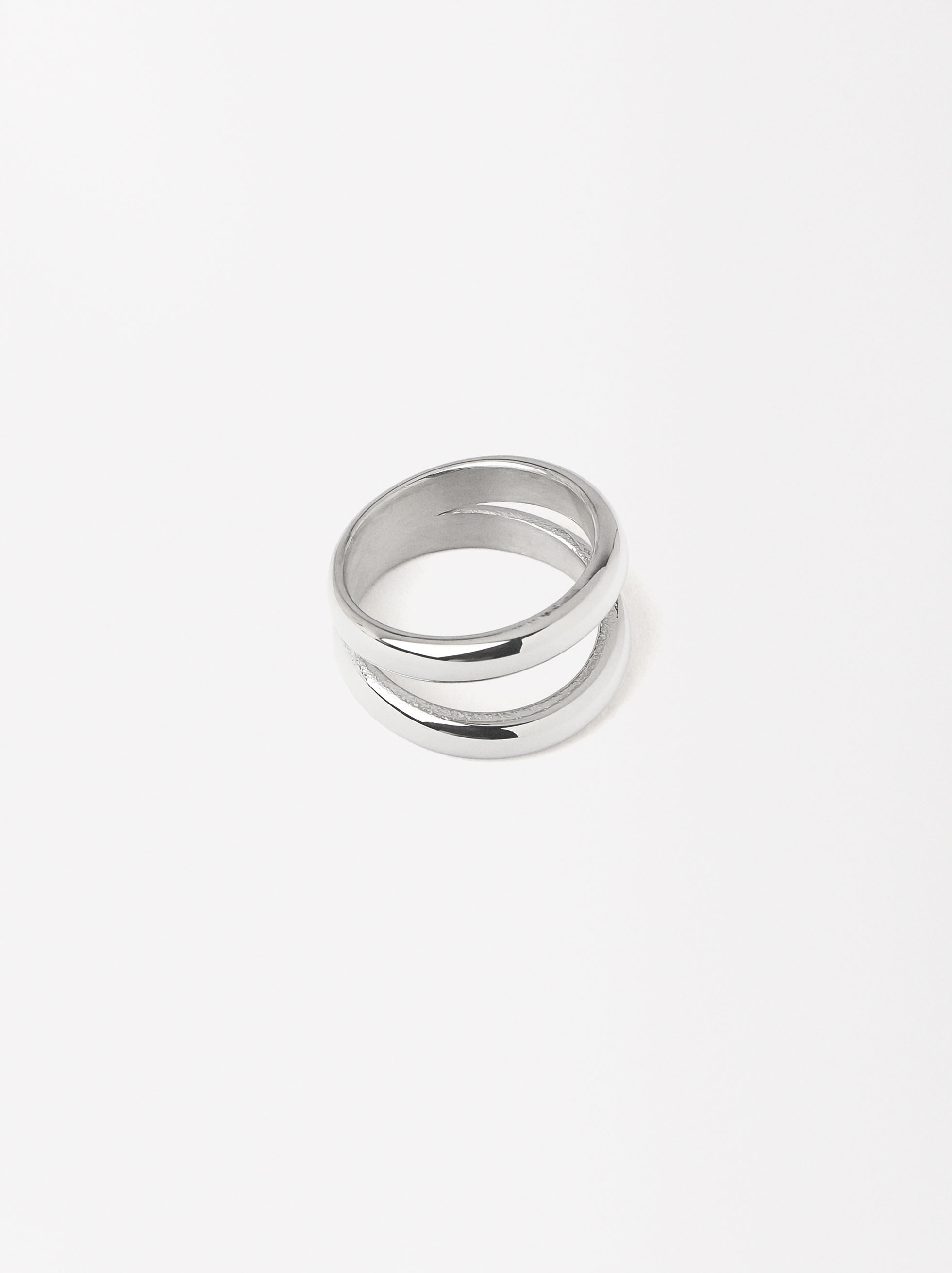 Double Ring - Stainless Steel image number 2.0