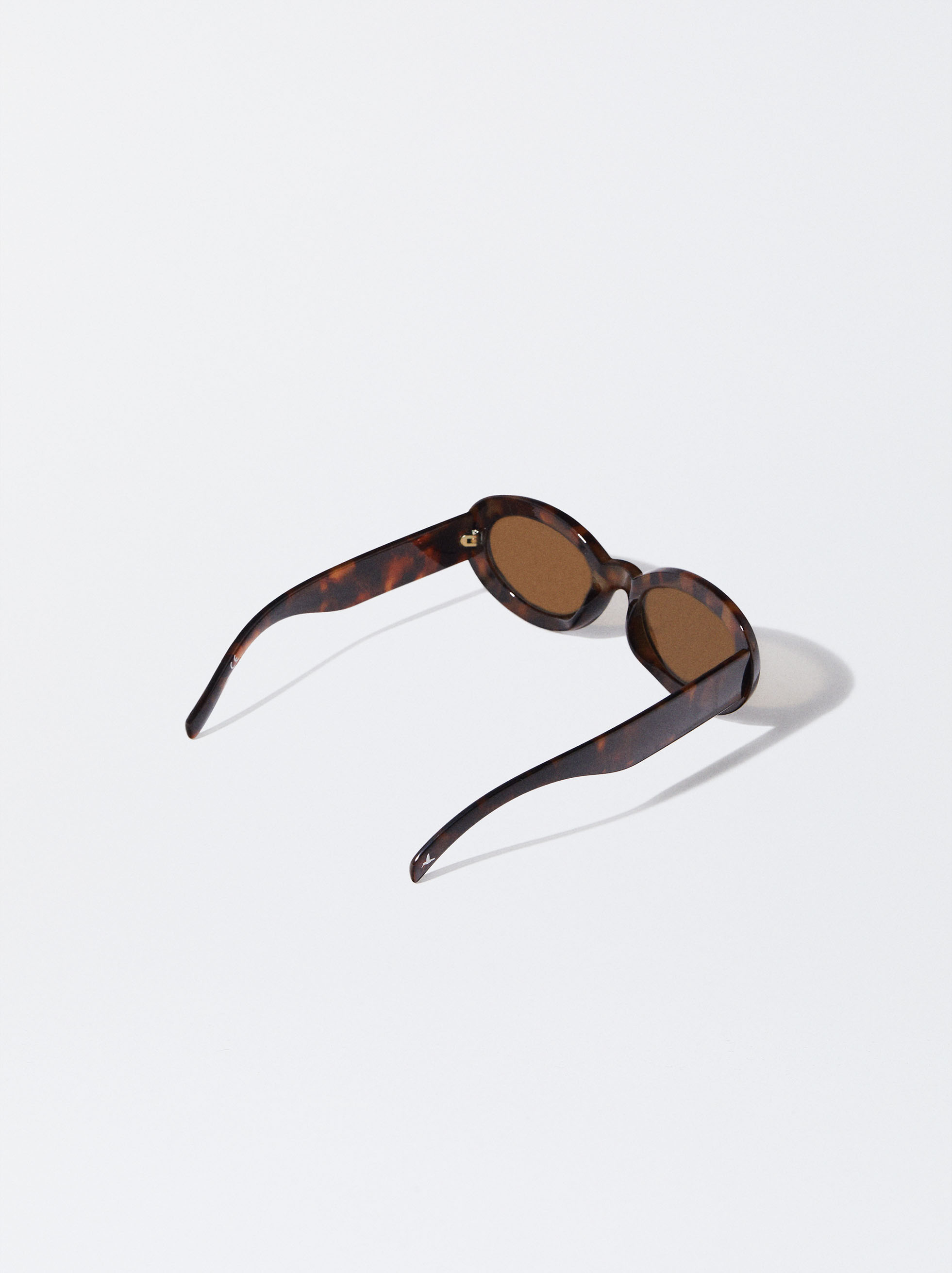 Sonnenbrille Mit Ovalem Rahmen image number 3.0