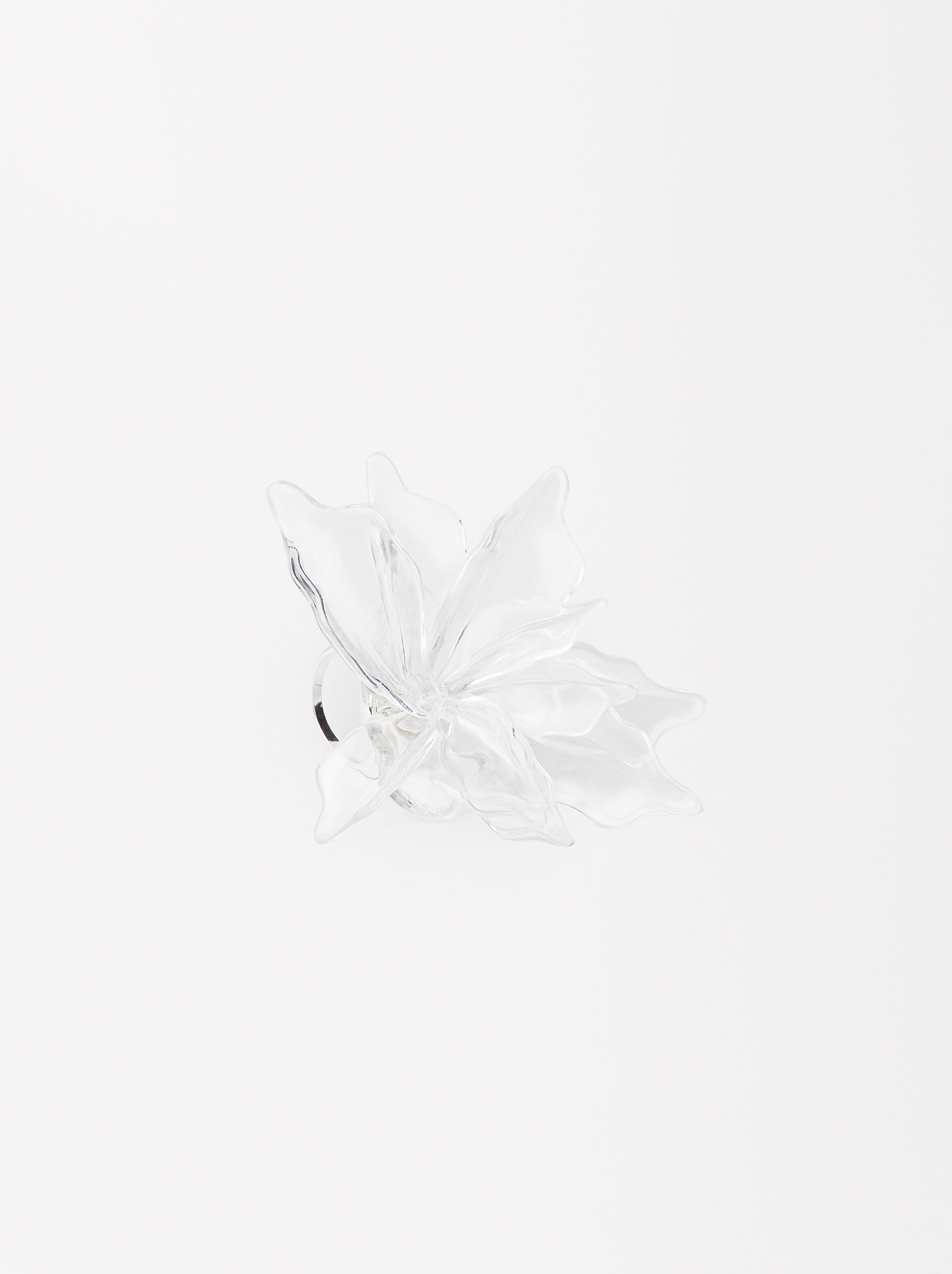 Online Exclusive - Anello Con Fiore image number 2.0