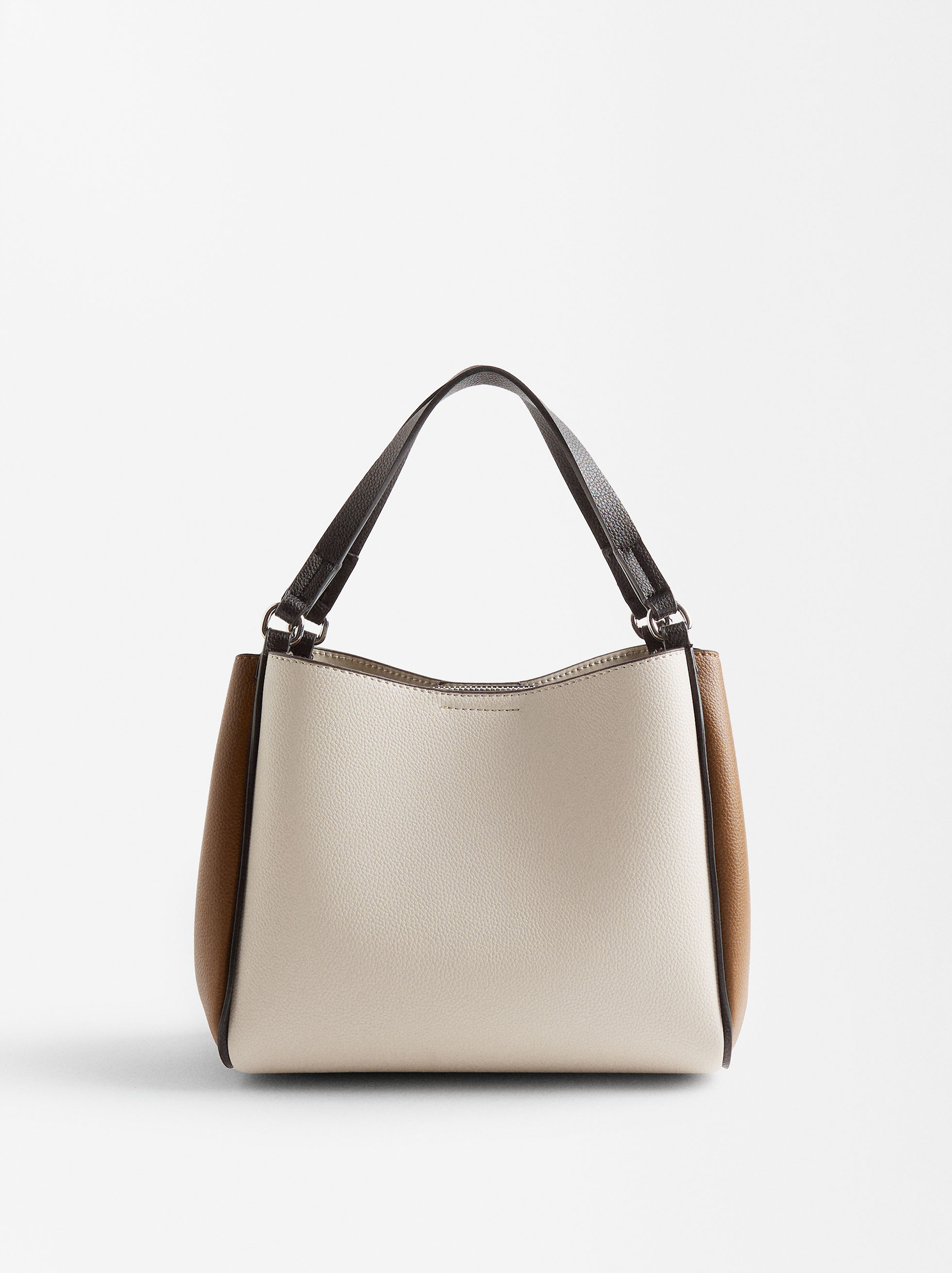 Bolso Tote Color Block image number 1.0