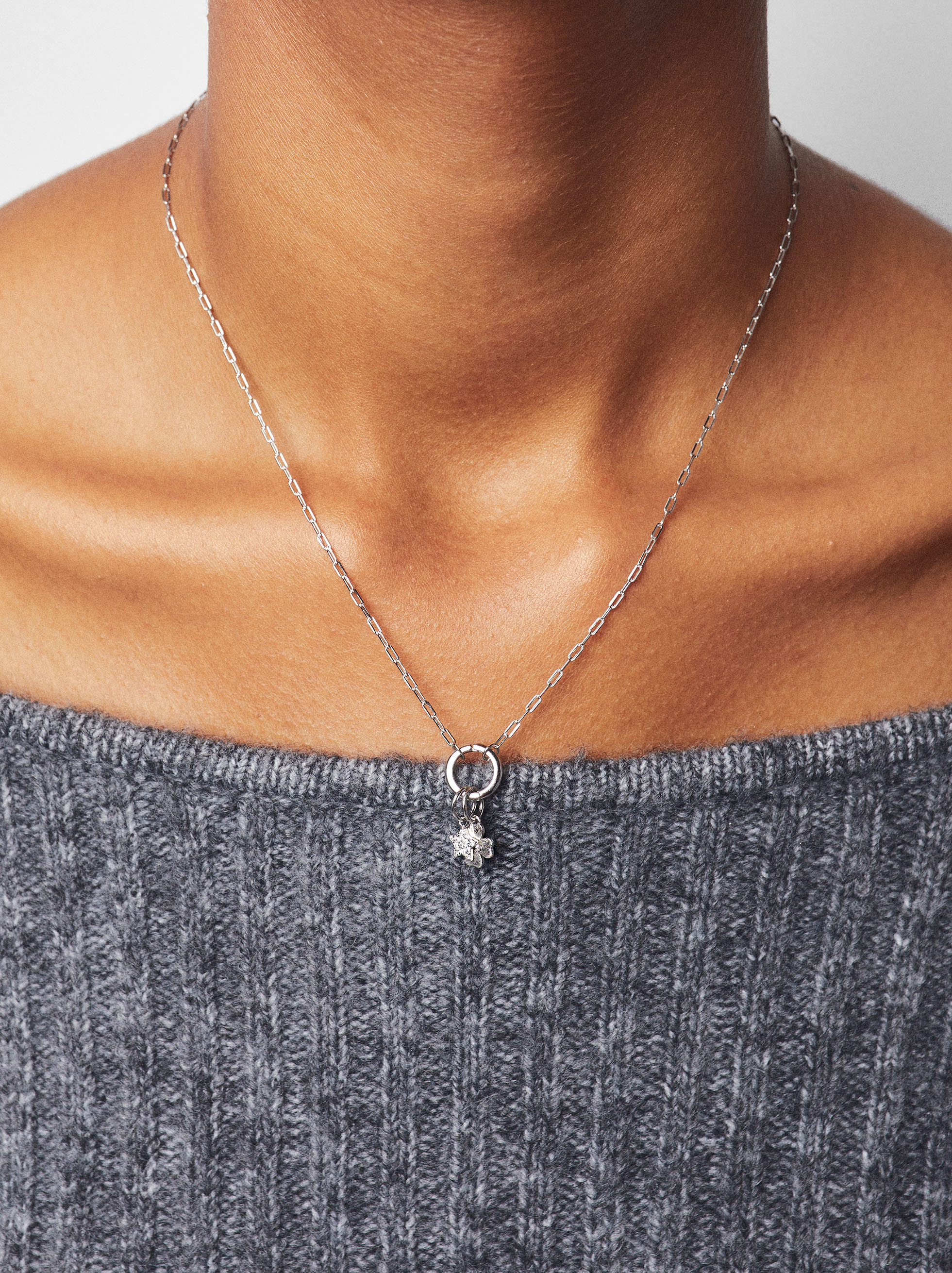 Pandora Necklaces / Pendant Silver 925 Heart Knot(s)
