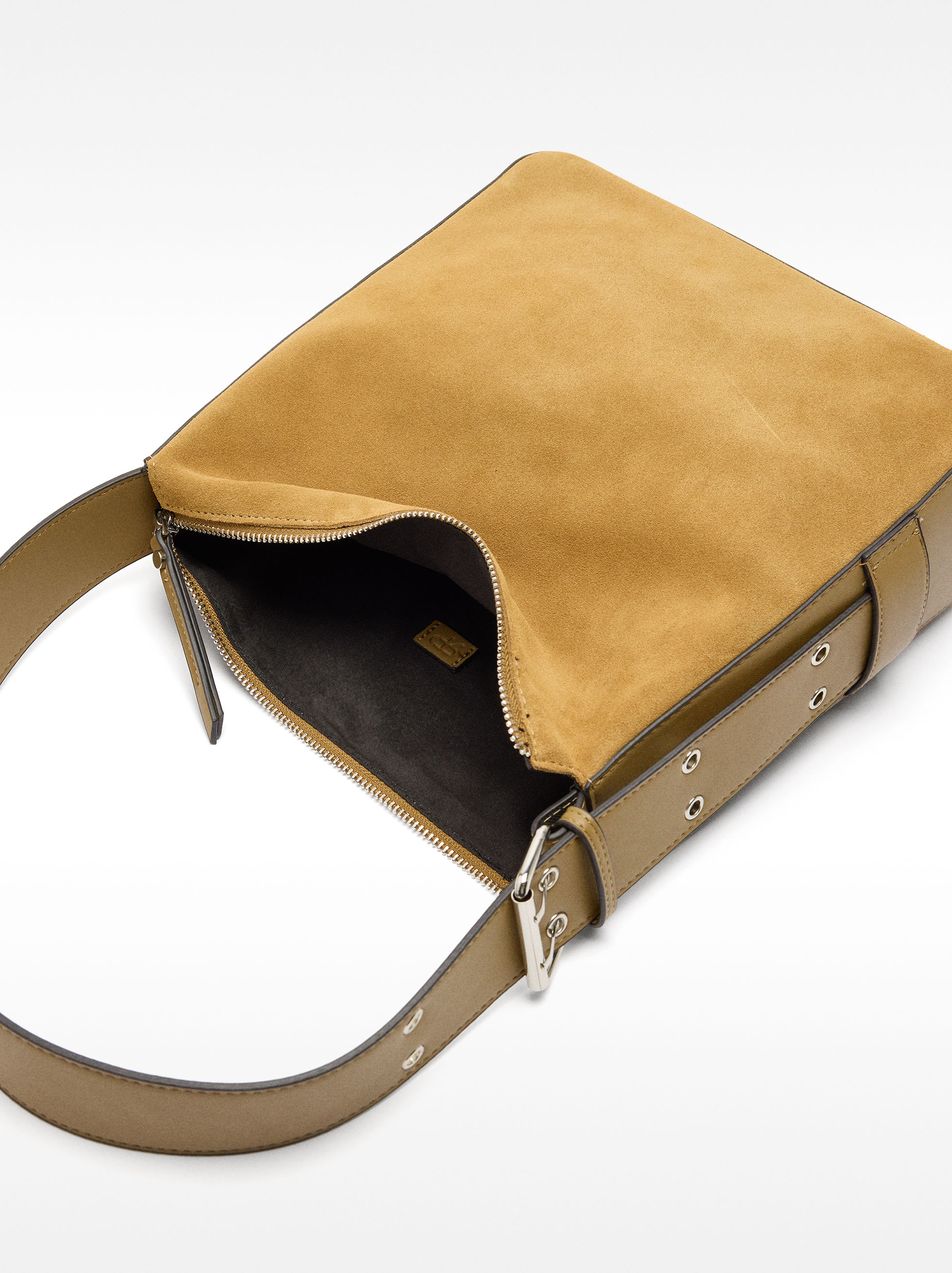 Leather shoulder bag image number 5.0