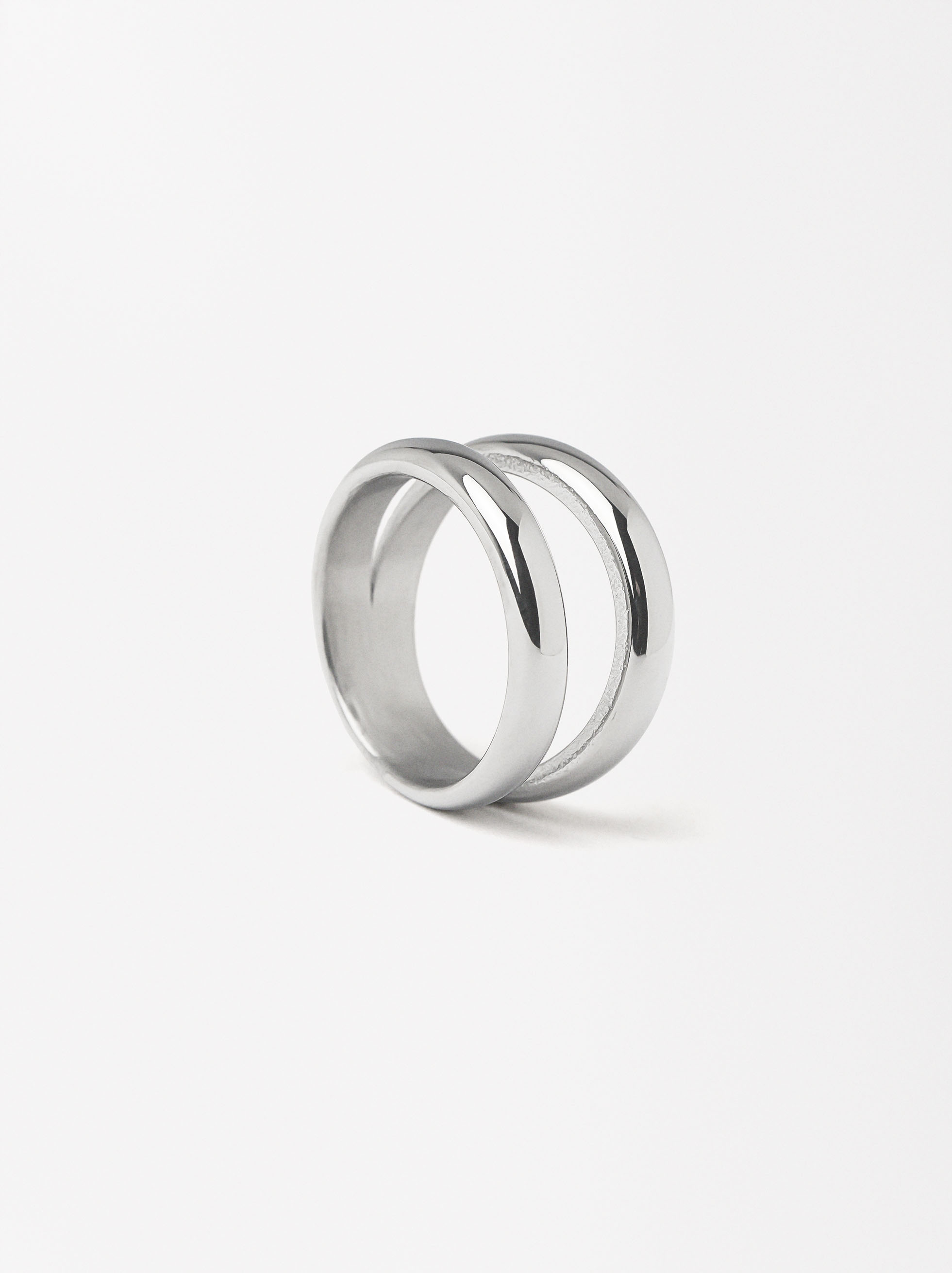 Double Ring - Stainless Steel image number 1.0