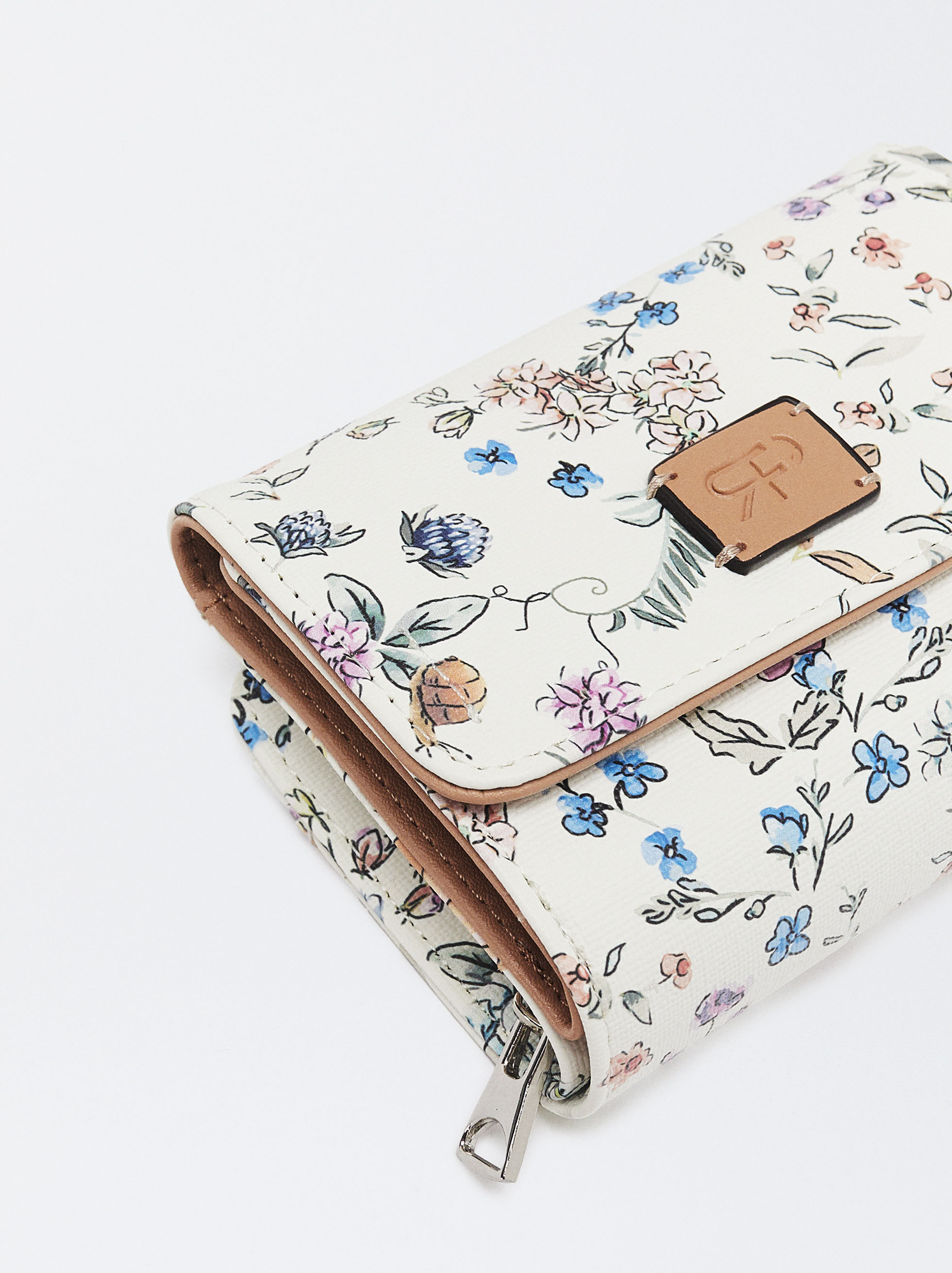 NEW GUESS White Pink Floral Print Medium Crossbody Satchel Bag Handbag Purse  | eBay