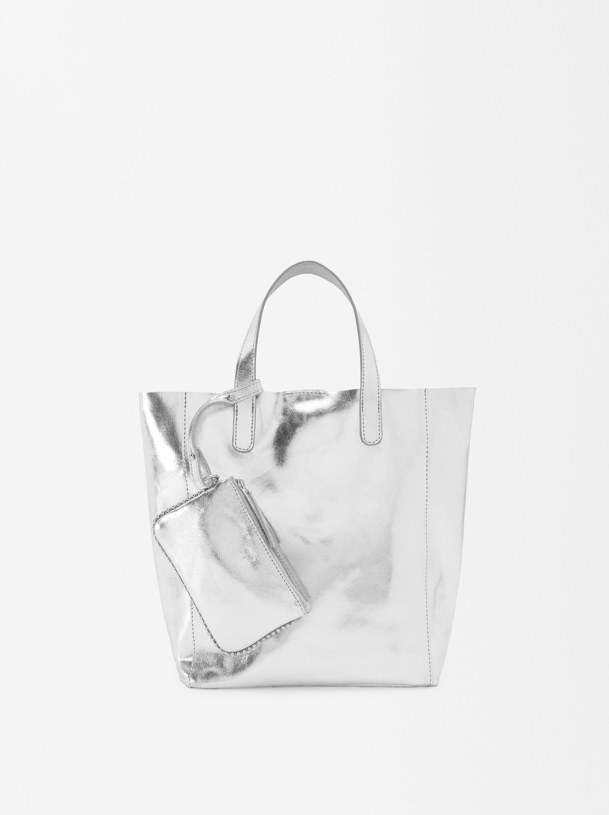 Metallic Leather Shopper Bag - Limited Edition image number 1.0