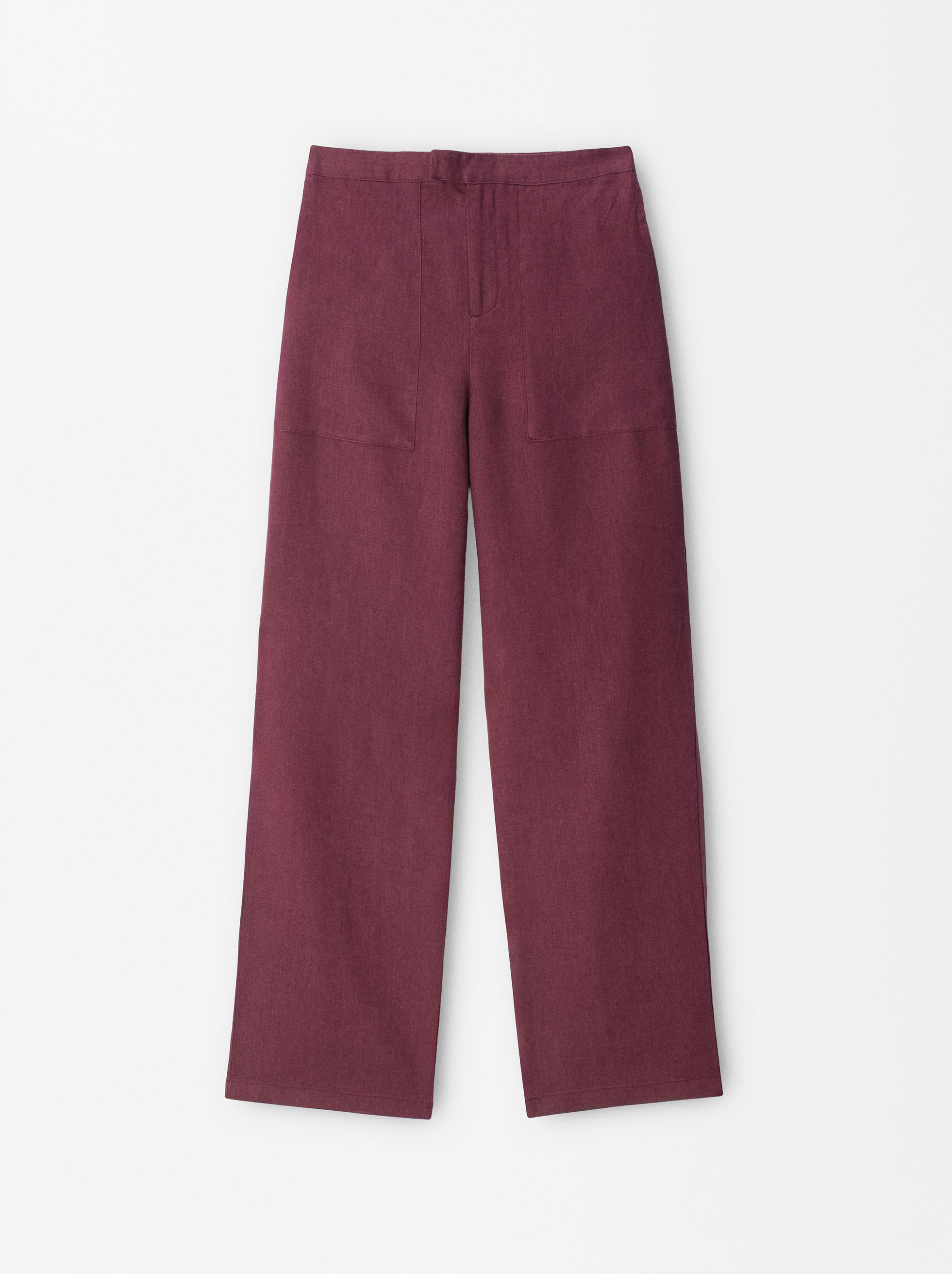 100% Linen Trousers image number 0.0