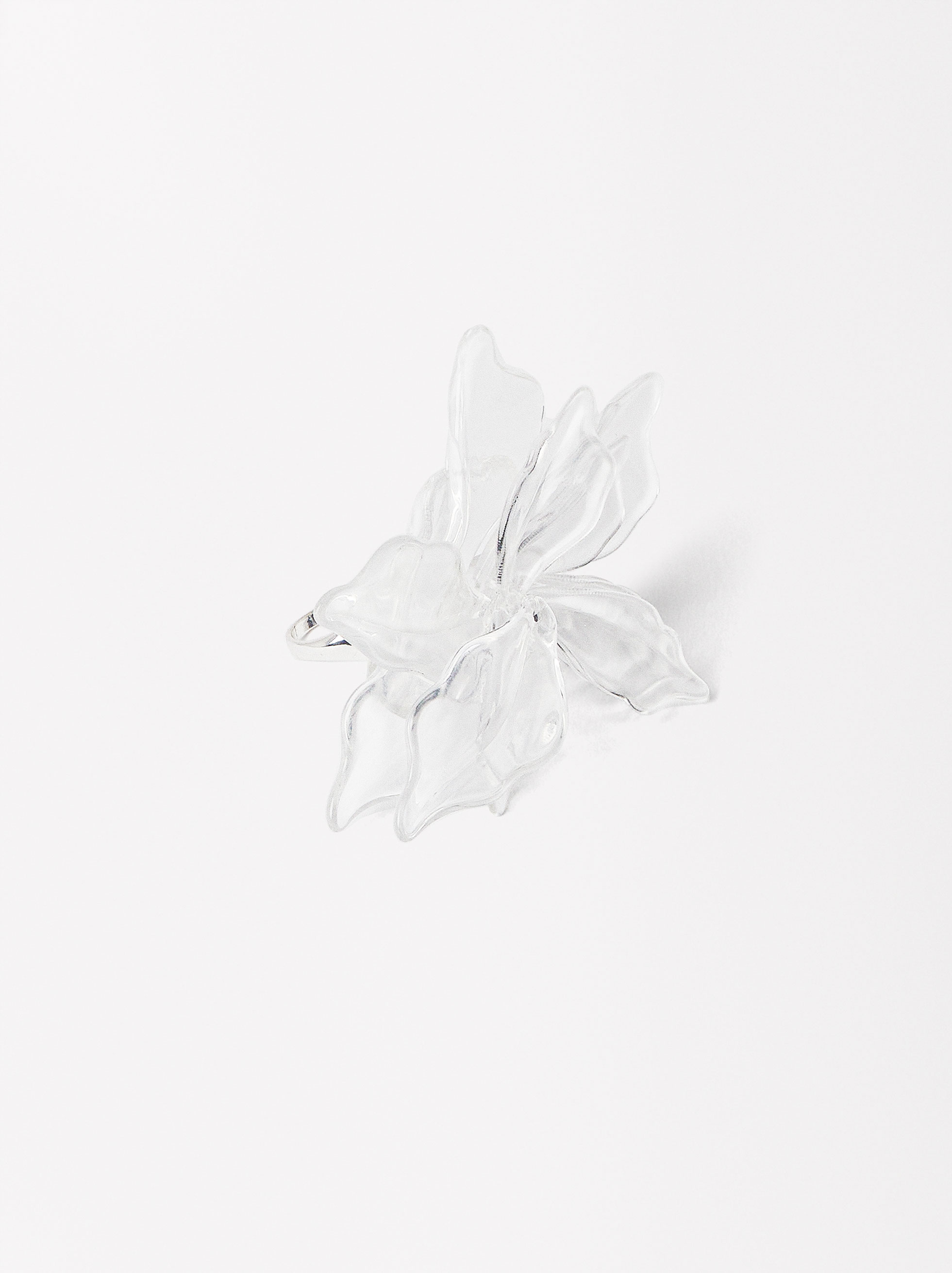 Online Exclusive - Anello Con Fiore image number 3.0
