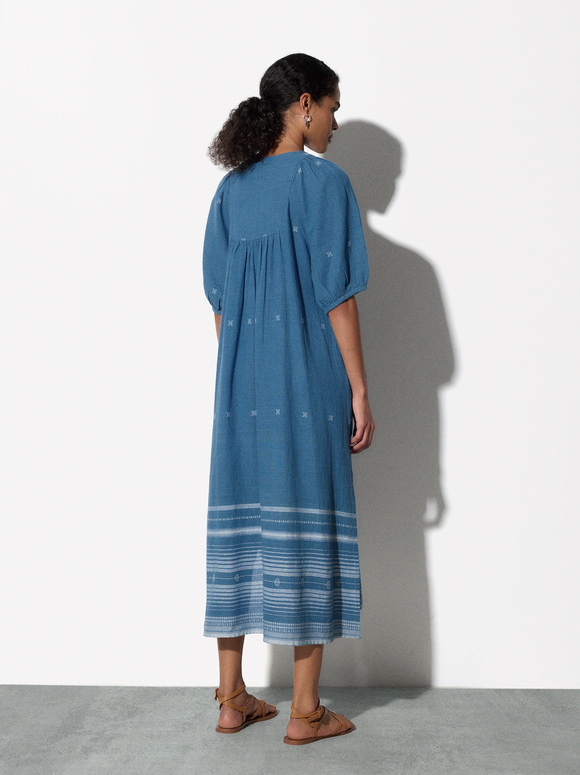 Kleid Aus 100 % Baumwolle image number 4.0