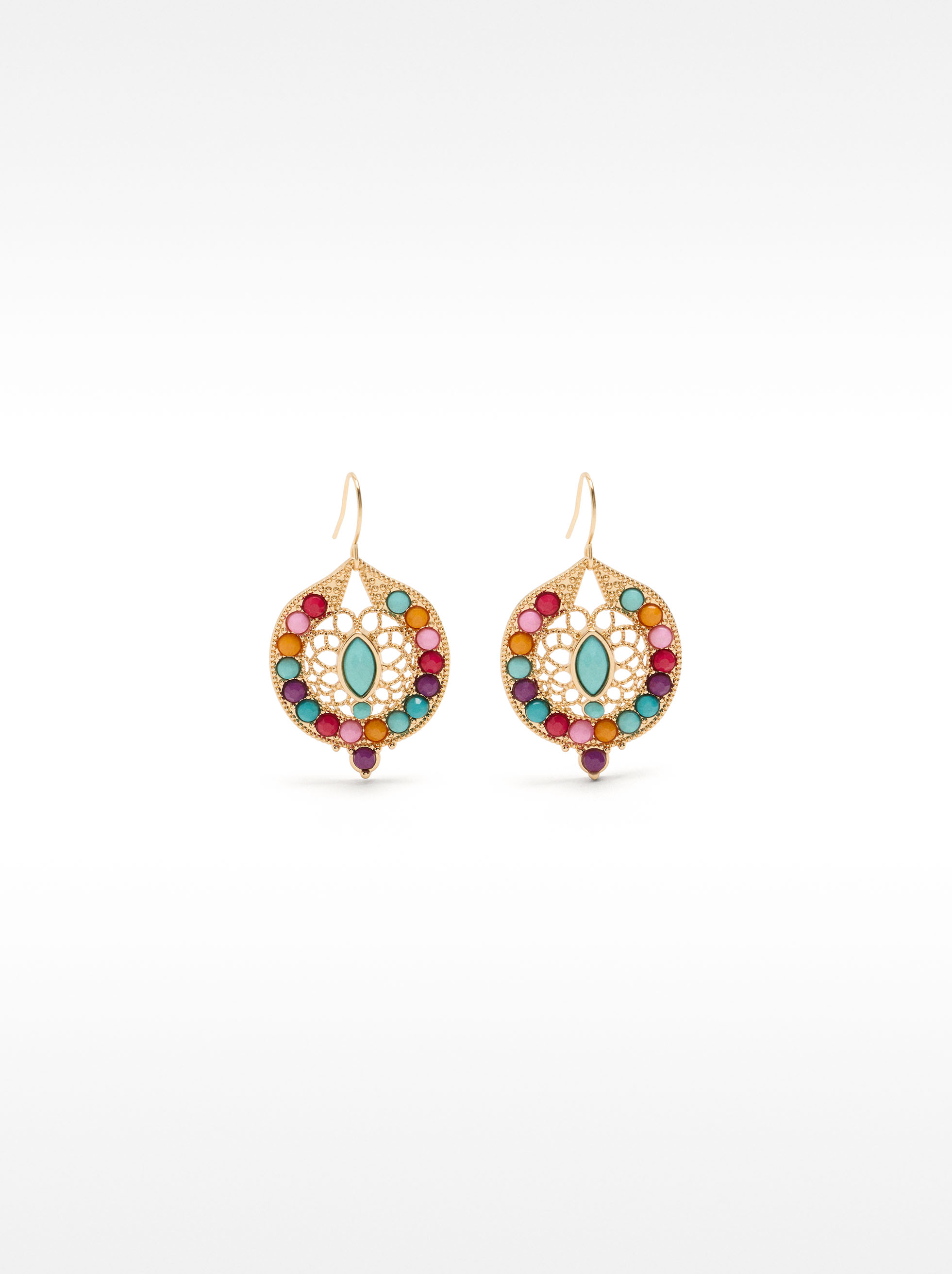 Earrings with beads image number 0.0